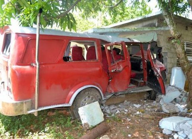 sancti spiritus, yaguajay, accidente de transito