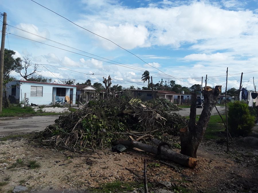huracán Irma, Iguará, recuperación, Yaguajay