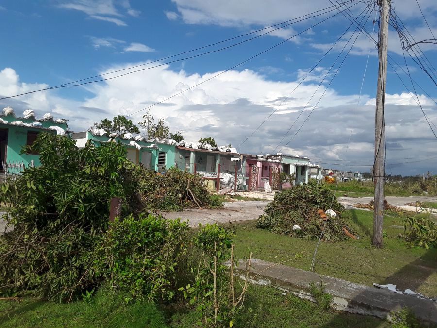 yaguajay, huracan irma, defensa civil vivienda, recuperacion, sancti spiritus