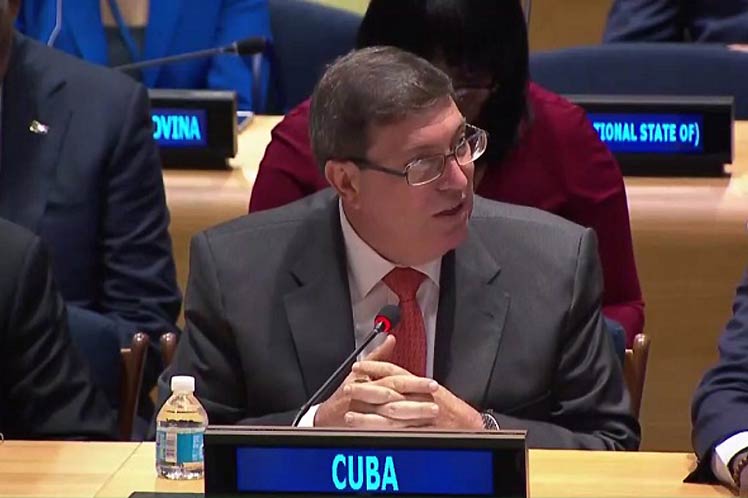 ONU, Cuba, canciller, Bruno Rodríguez, Aamblea General