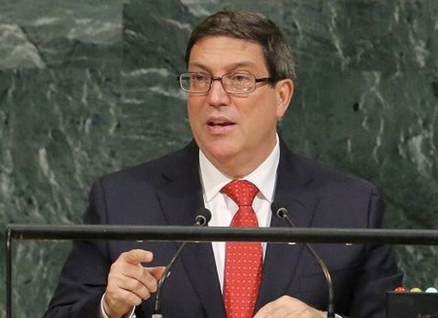 cuba, onu, bruno rodriguez, relaciones cuba-estados unidos, bloqueo de eeuu a cuba, donald trump