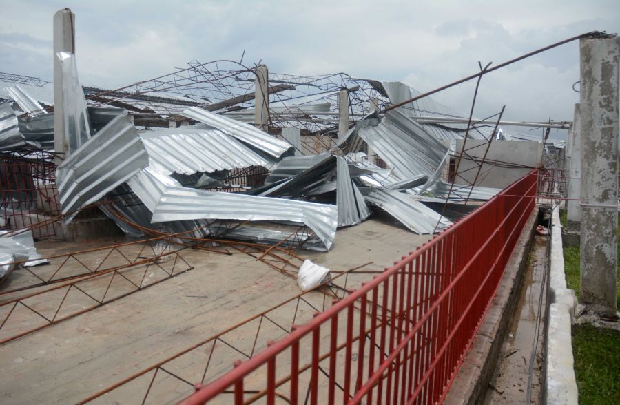 sancti spiritus, huracan irma, yaguajay, porcino, ganaderia