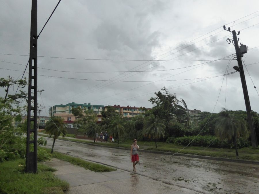 huracan irma, sancti spiritus, intensas lluvias, defensa civil, consejo de defensa