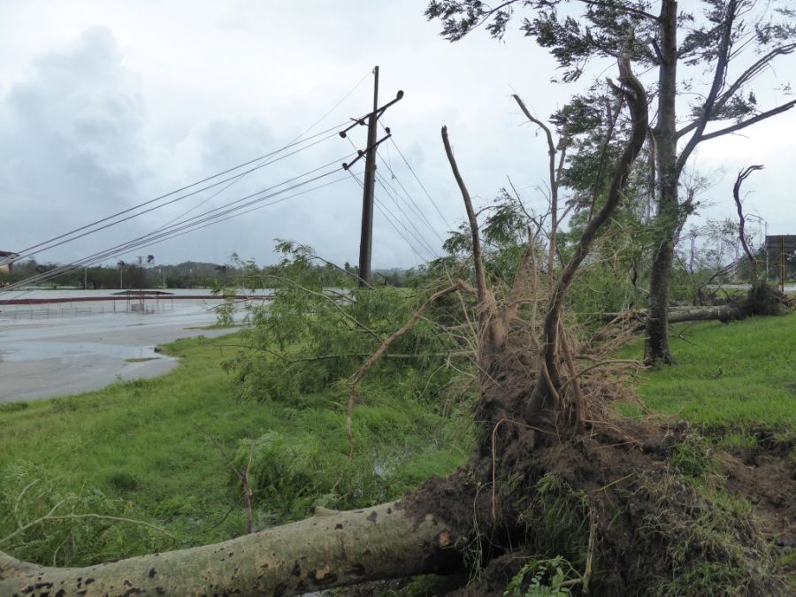 huracan irma, sancti spiritus, intensas lluvias, defensa civil, consejo de defensa