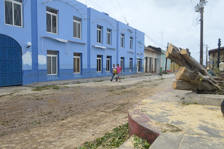 sancti spiritus, trinidad, huracan irma, defensa civil, intensas lluvias