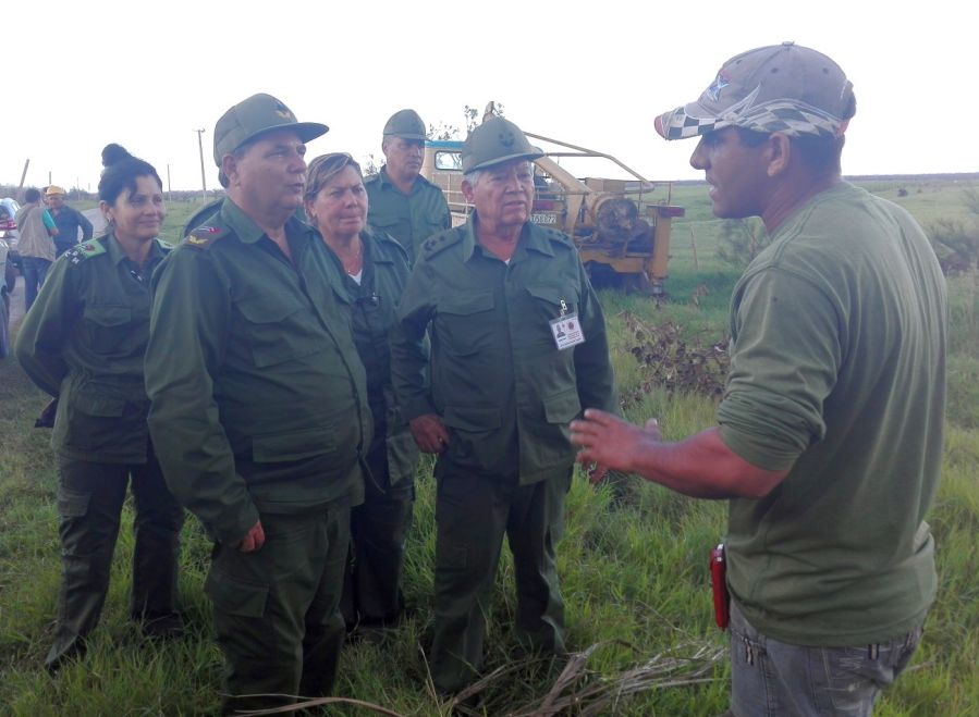 sancti spiritus, yaguajay, huracan irma, defensa civil