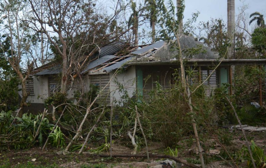 huracán Irma, recuperación, vivienda, Yaguajay, Sancti Spíritus