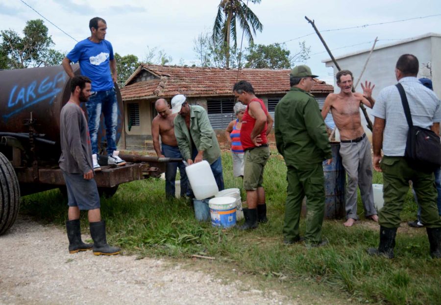 sancti spiritus, yaguajay, huracan irma, defensa civil, intensas lluvias