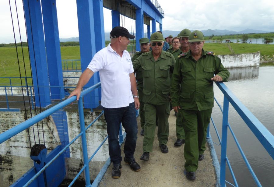 sancti spiritus, presa zaza, embalses espirituanos, recursos hidraulicos, huracan irma