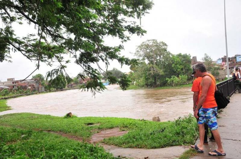 sancti spiritus, huracan irma, intensas lluvias, rio yayabo