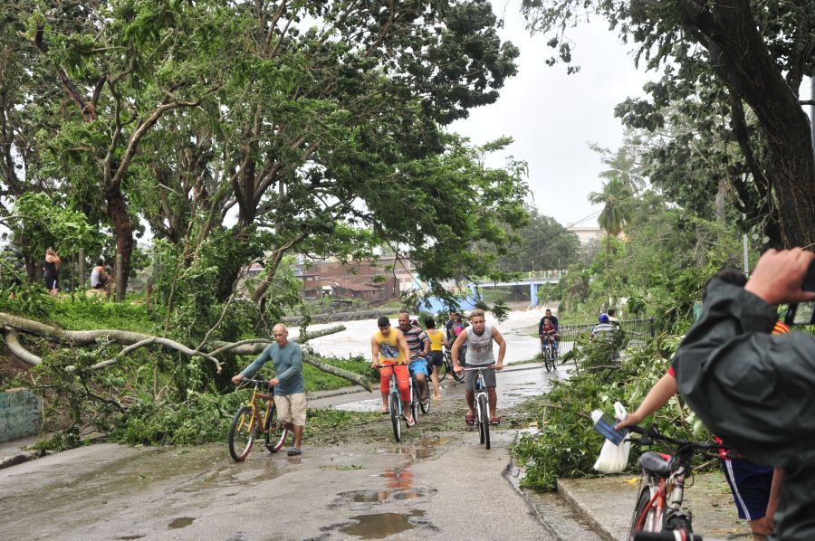 huracan irma, sancti spiritus, yaguajay, defensa civil, intensas lluvias, consejo de defensa