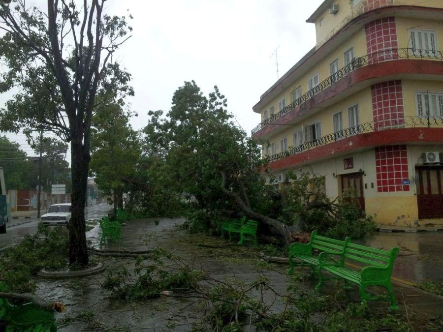 sancti spiritus, intensas lluvias, huracan irma