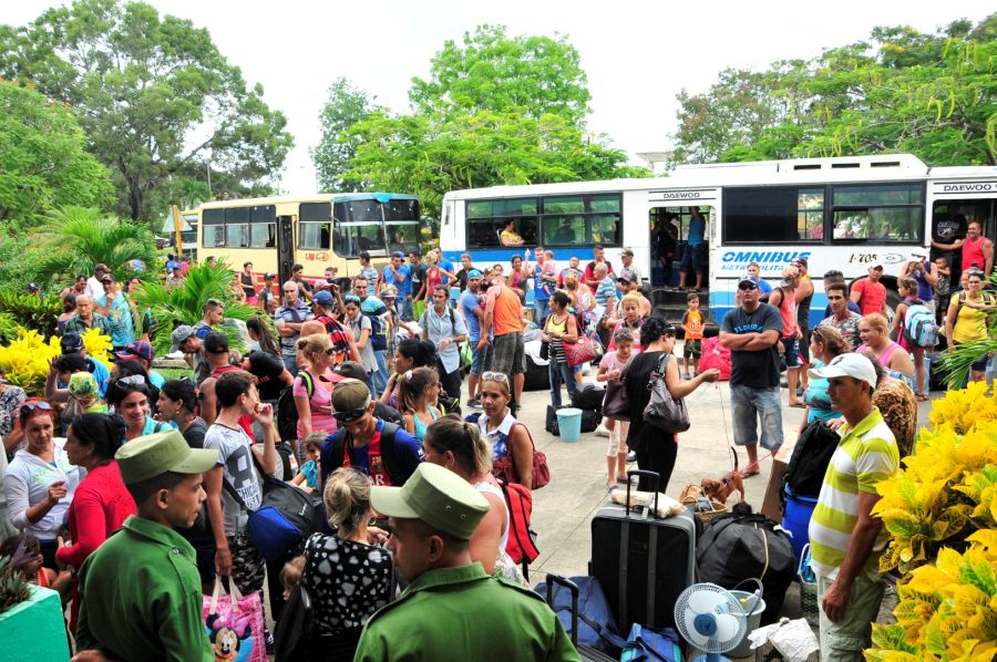 sancti spiritus, huracan irma, evacuados, defensa civil, consejo de defensa, yaguajay