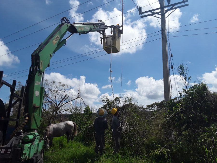 eléctricos, soldiaridad, huracán Irma, Ciego de Ávila