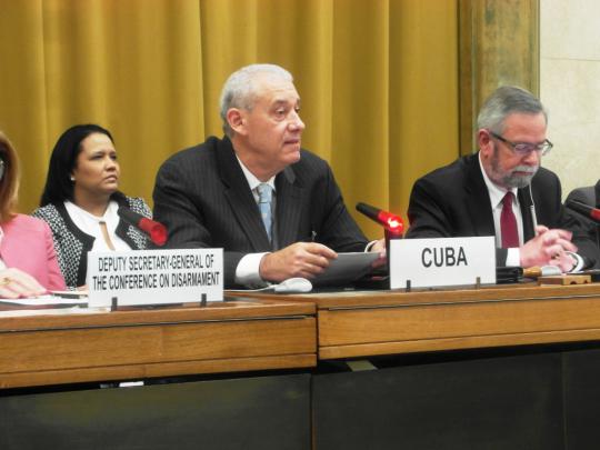 Cuba, ONU, armas nucleares, paz 