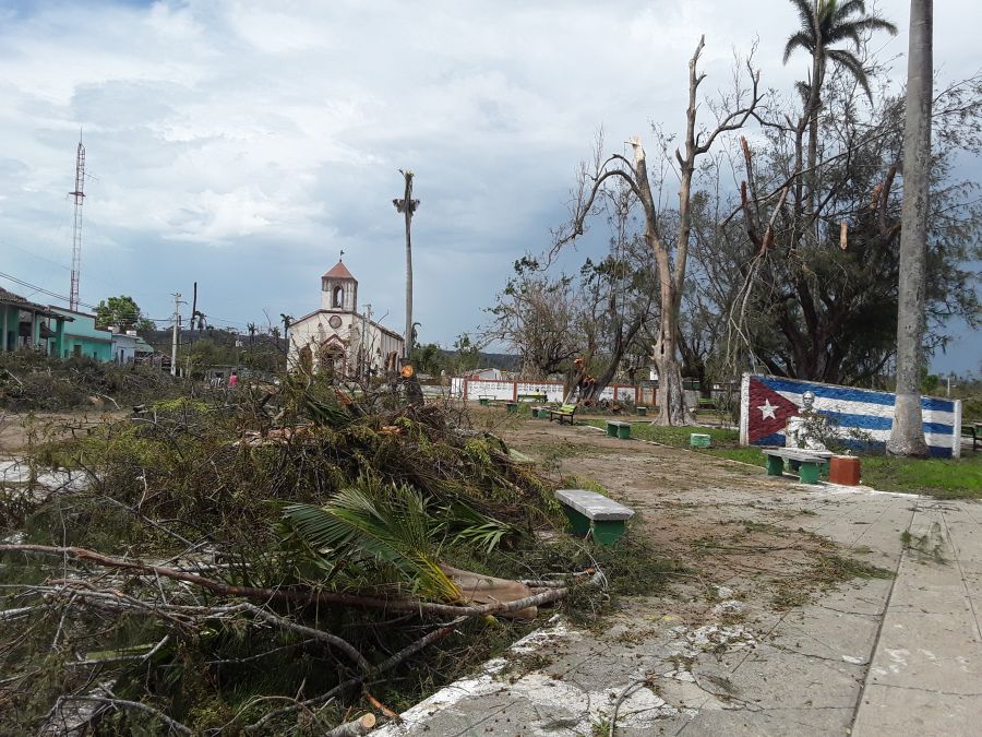 huracán Irma, recuperación, Mayajigua, Yaguajay