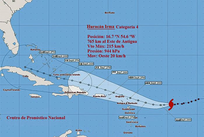 cuba, sancti spiritus, huracan irma, meteorologia