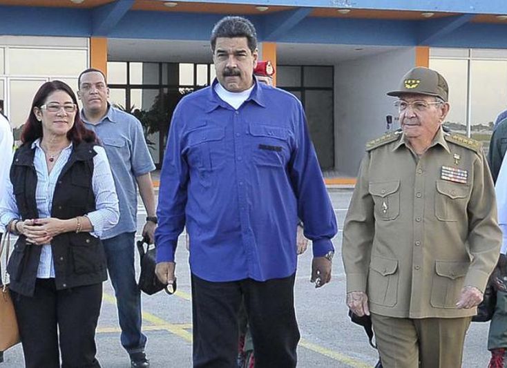 cuba, venezuela, raul castro, nicolas maduro, huracan irma