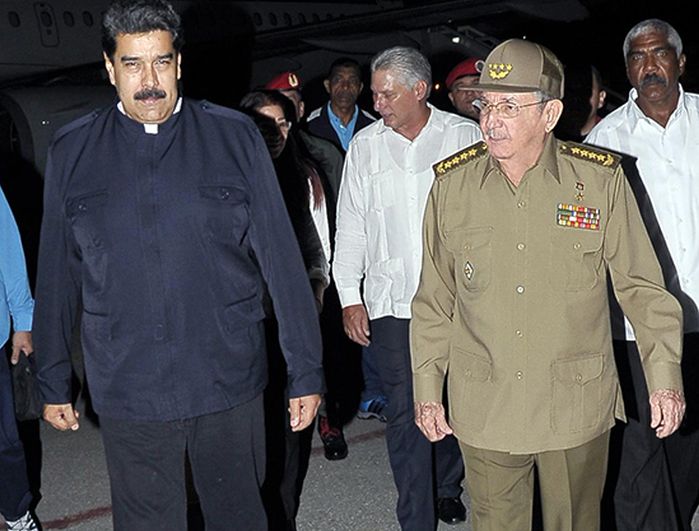 cuba, venezuela, huracan irma, nicolas maduro, raul castro