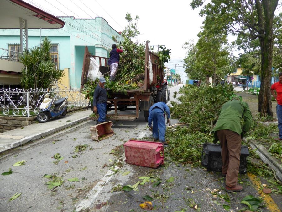 sancti spiritus, huracan irma, intensas lluvias, rio yayabo, defensa civil