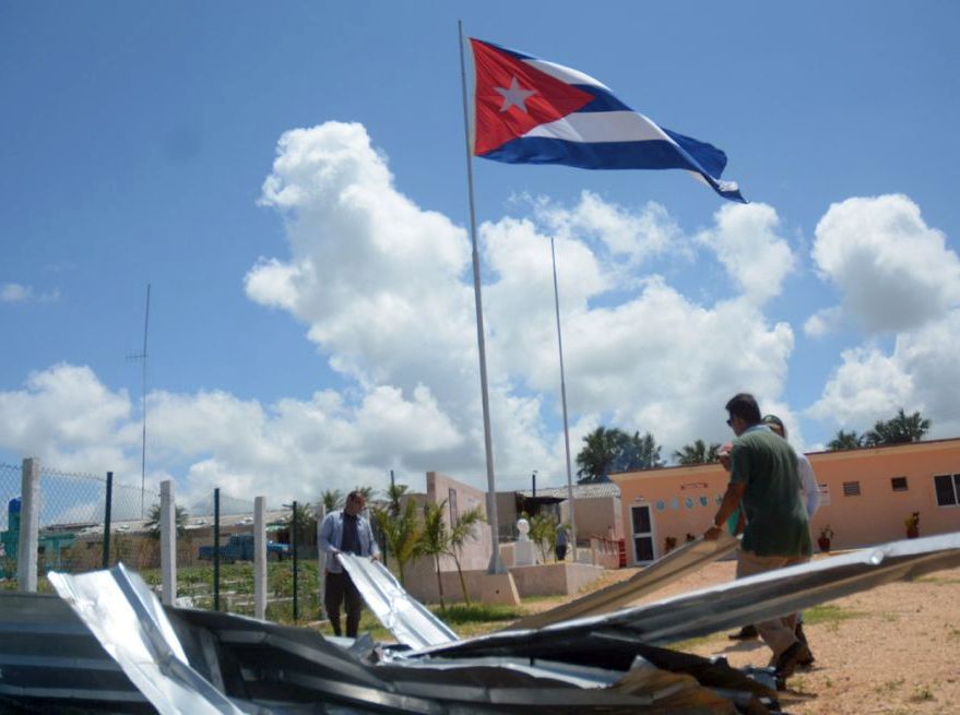 sancti spiritus, huracan irma, recuperacion