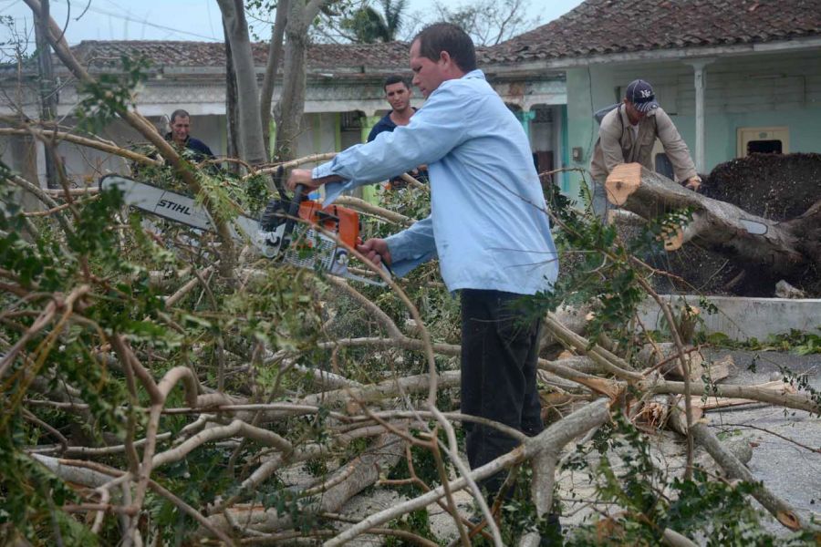 sancti spiritus, yaguajay, huracan irma, defensa civil, intensas lluvias