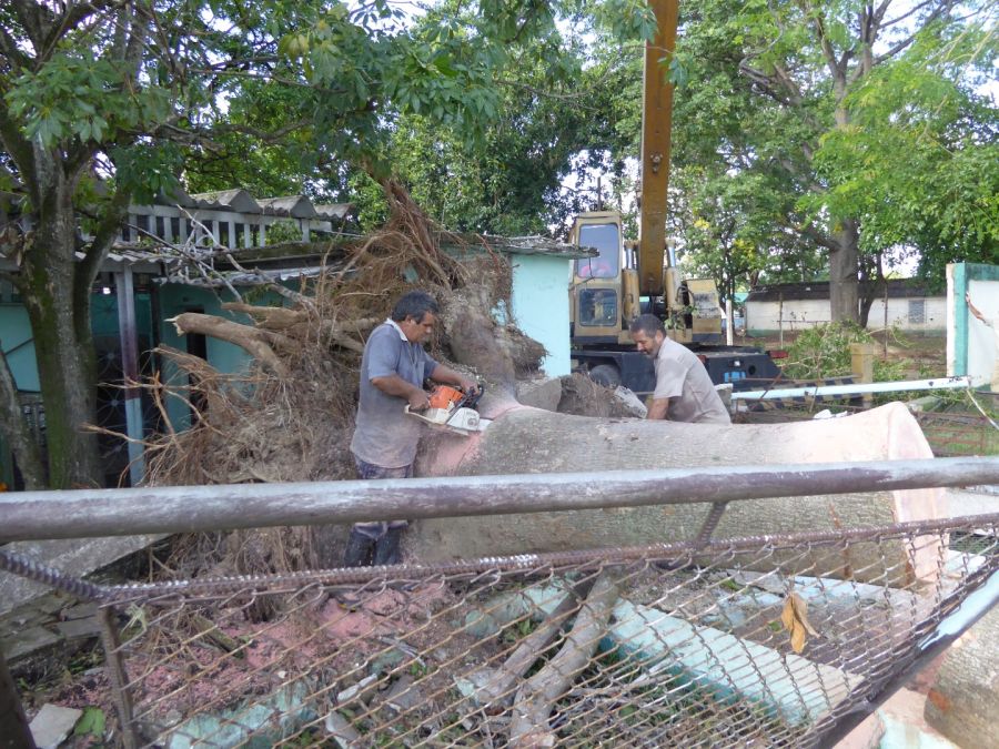 huracán Irma, recuperación Sancti Spíritus