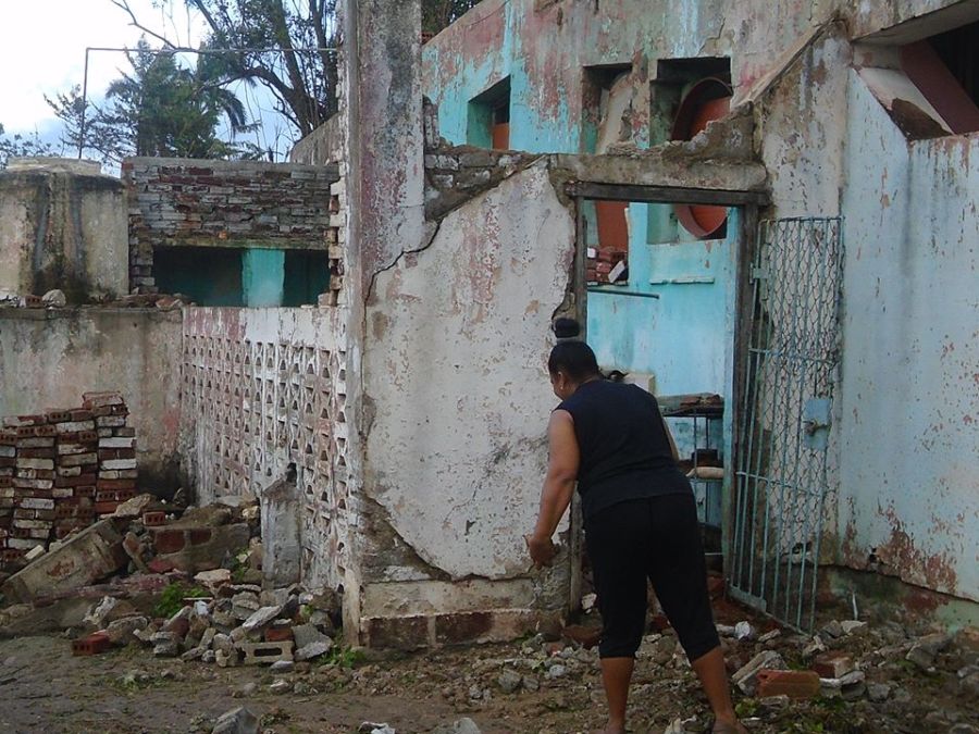 sancti spiritus, jatibonico, huracan irma, viviendas