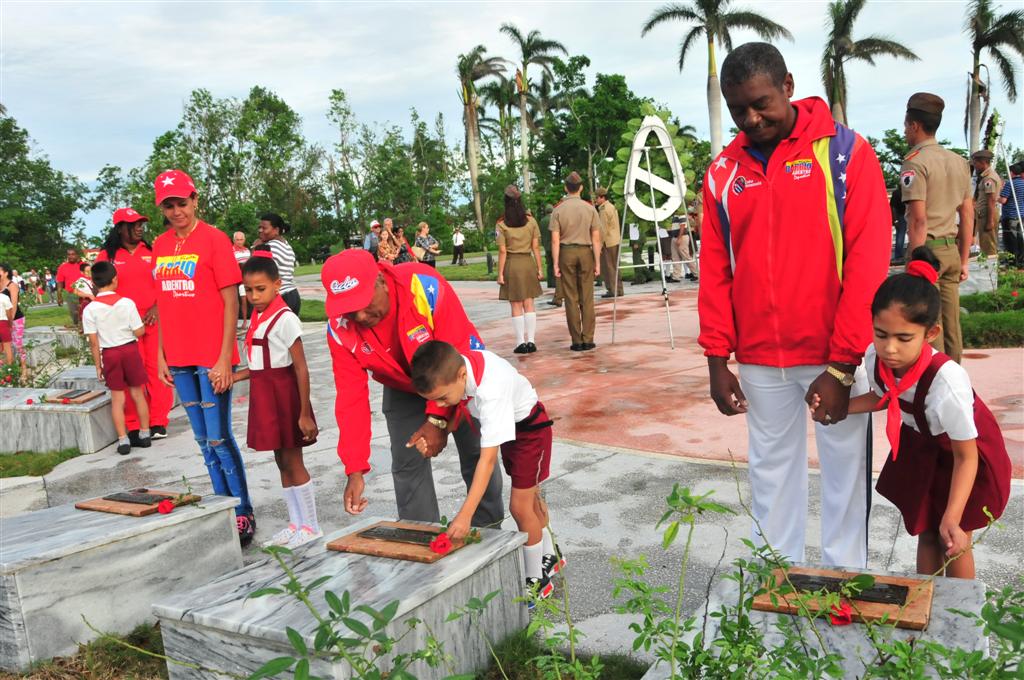 Camilo Cienfuegos, Sancti Spíritus, homenaje, Yaguajay