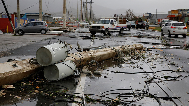 Puerto Rico, electricidad, huracán María