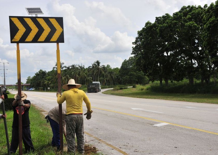 sancti spiritus, autopista nacional, transito, vialidad