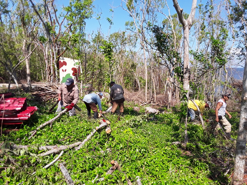 Yaguajay, Caguanes, huracán Irma, recuperación