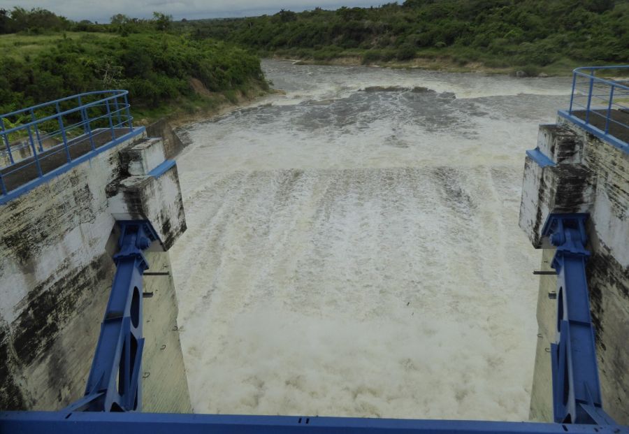 sancti spiritus, presa zaza, intensas lluvias, huracan irma, embalses espirituanos, recursos hidraulicos