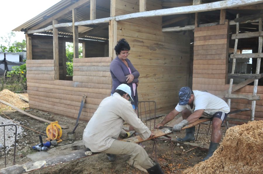 sancti spiritus, huracan irma, construccion de viviendas, materiales de la construccion, recuperacion, yaguajay