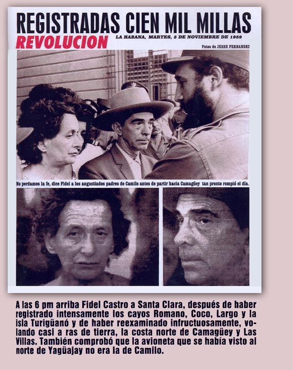 cuba, camilo cienfuegos, camaguey, revolucion cubana, luciano fariñas, piloto, ejercito rebelde, sagua la grande, fidel castro