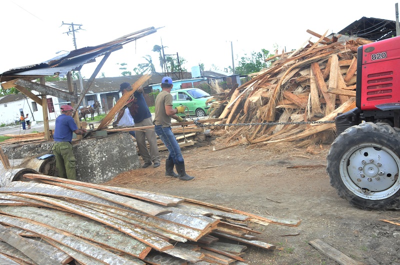 Huracán Irma, Cuba, Sancti Spíritus, Yaguajay, Seibabo