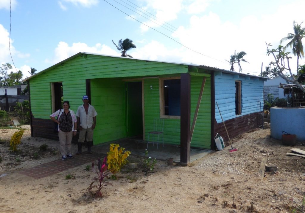 Sancti Spíritus, Cuba, recuperación, huracán Irma, Yaguajay, vivienda