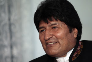 Evo Morales, Bolivia