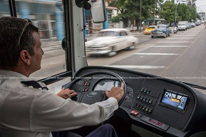 cuba, transporte, omnibus ecologico