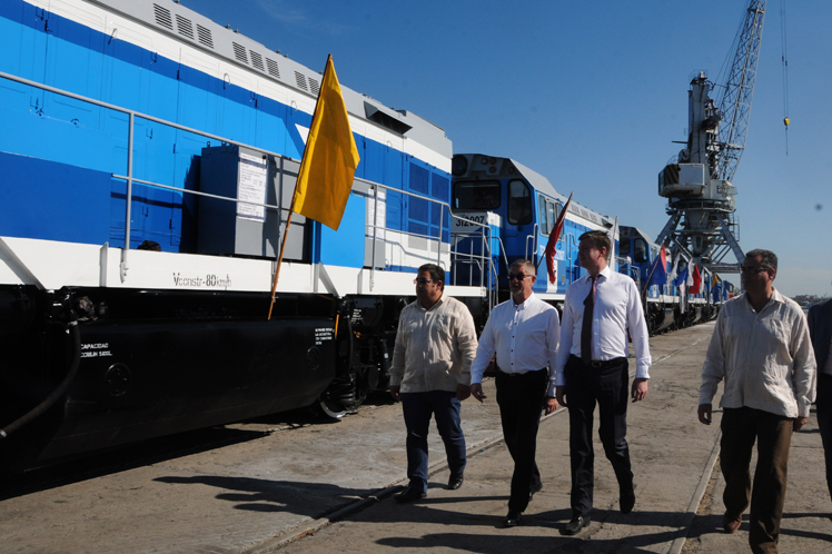 rusia, cuba, ferrocarriles, locomotoras, transporte ferroviario