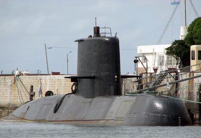 submarino, argentina, accidente