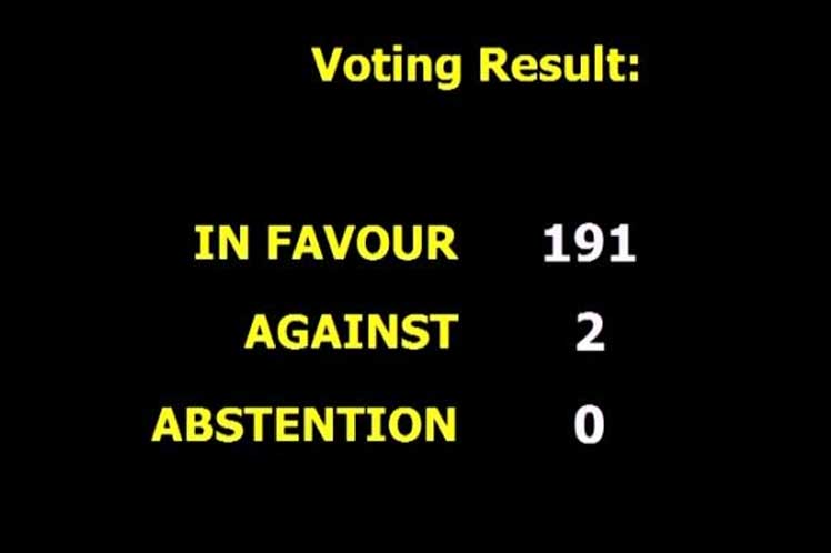 cuba, estados unidos, bloqueo de eeuu a cuba, onu