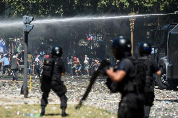 Argentina, manifestaciones, Congreso