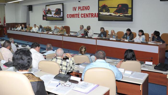 PCC, Raúl Castro, Pleno, Comité Central, Cuba