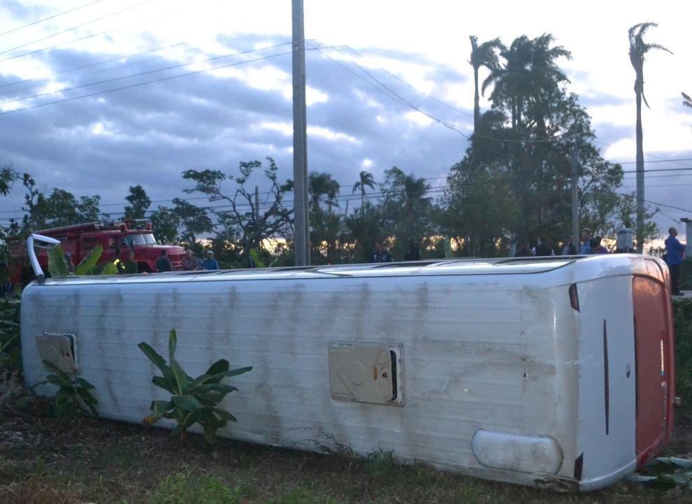 sancti spiritus, accidente de transito, yaguajay, muertos