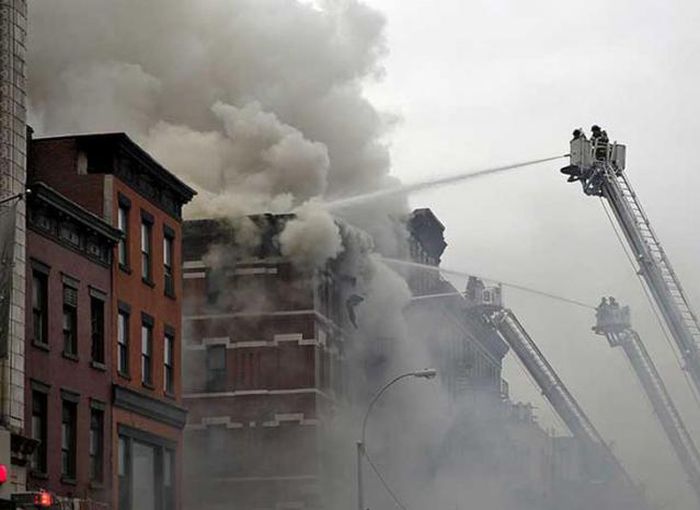 estados unidos, nueva york, incendio