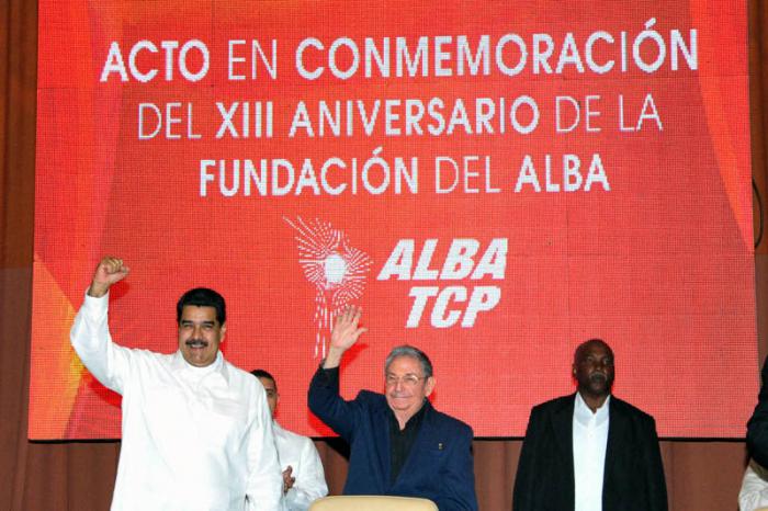 cuba, venezuela, alba, nicolas maduro, raul castro, alba-tcp