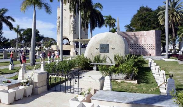 Santiago de Cuba, Cementerio, Fidel Castro