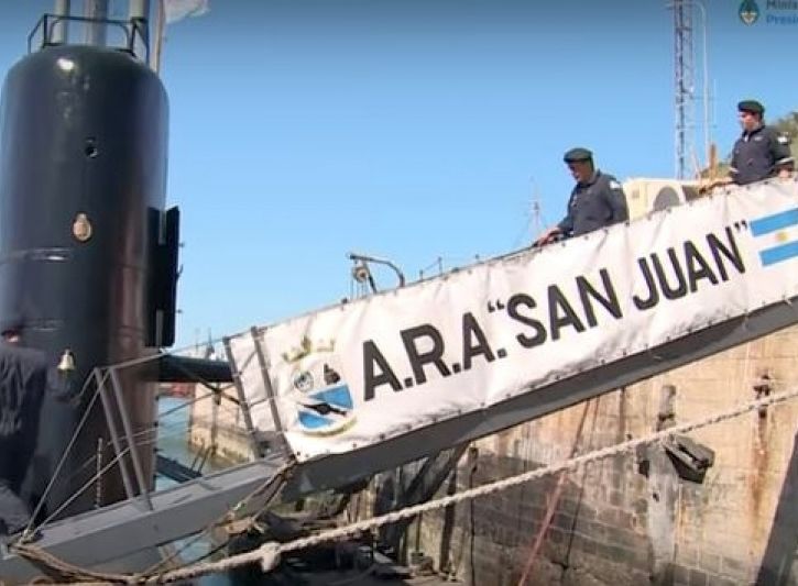 argentina, submarino ara san juan