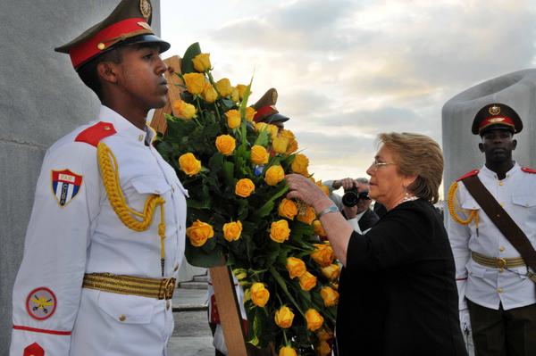 Cuba, Chile, Michelle Bachelet, José Martí